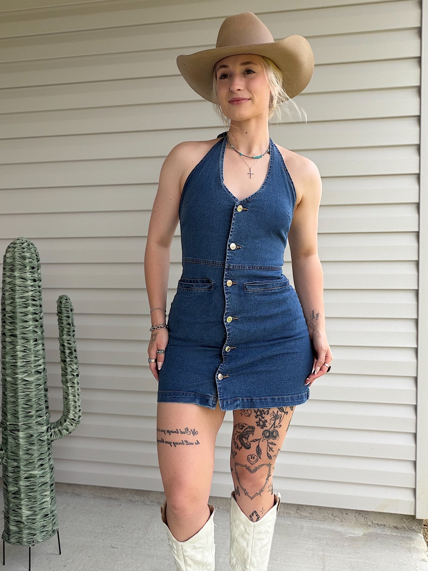 The Bluebell Denim Dress