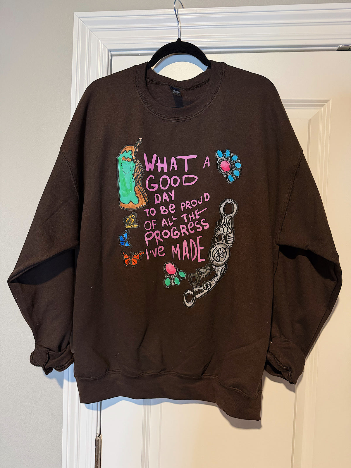 What A Good Day Crewneck