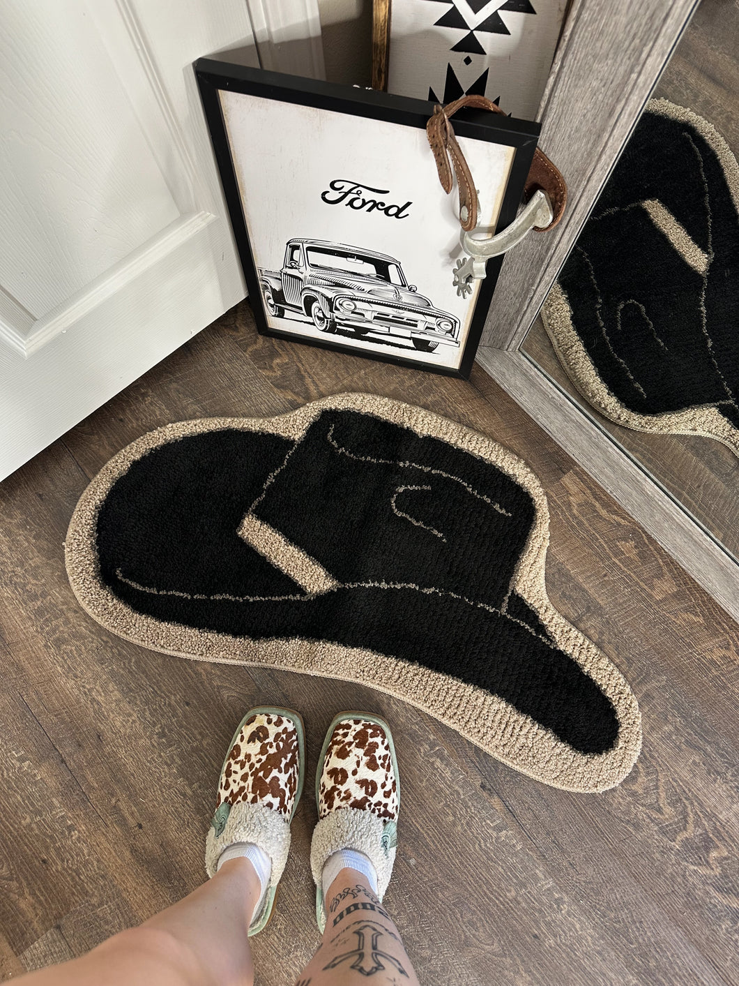 Cowboy Hat Rug