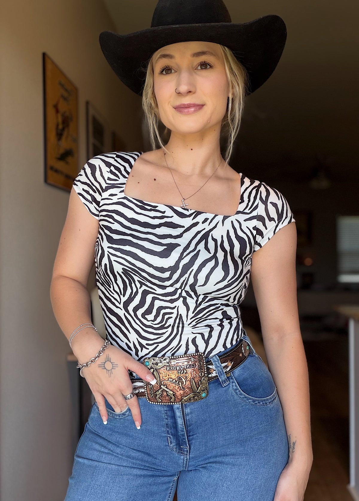 Zebra Bodysuit