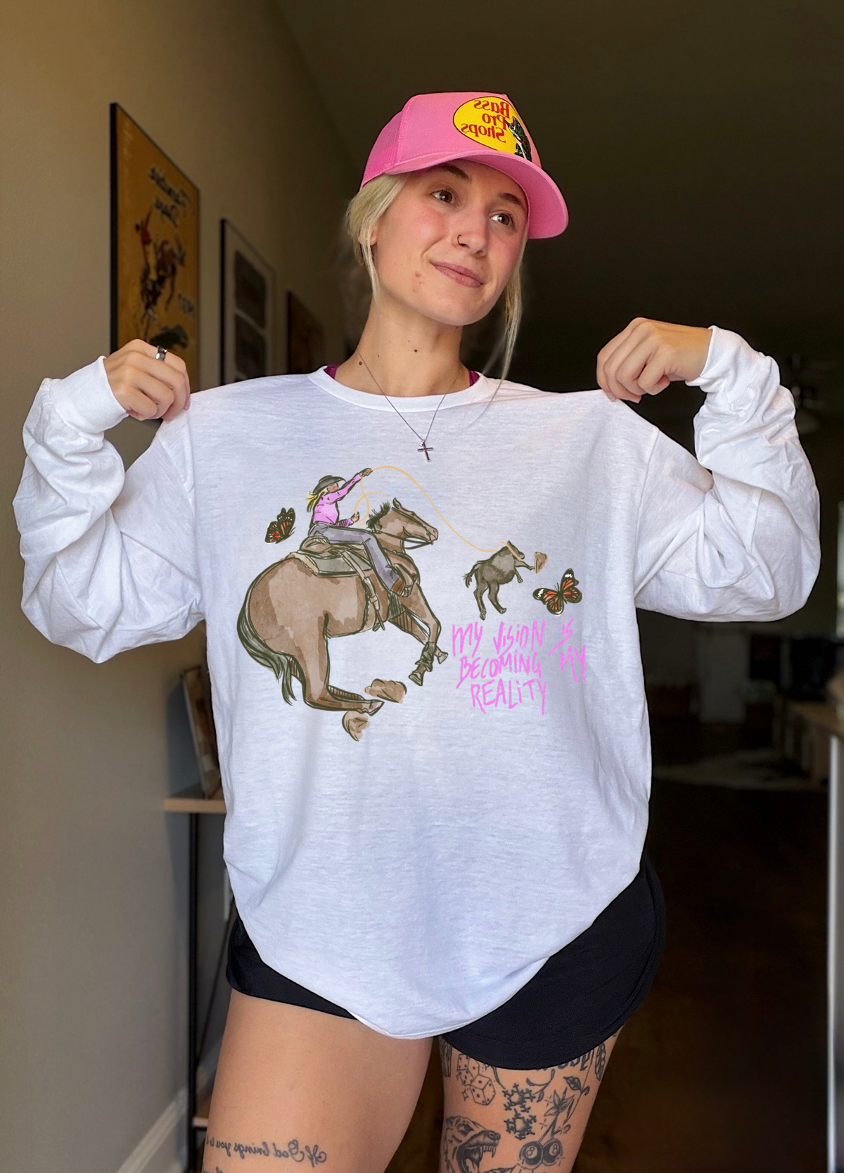 Vision To Reality Long Sleeve Tee