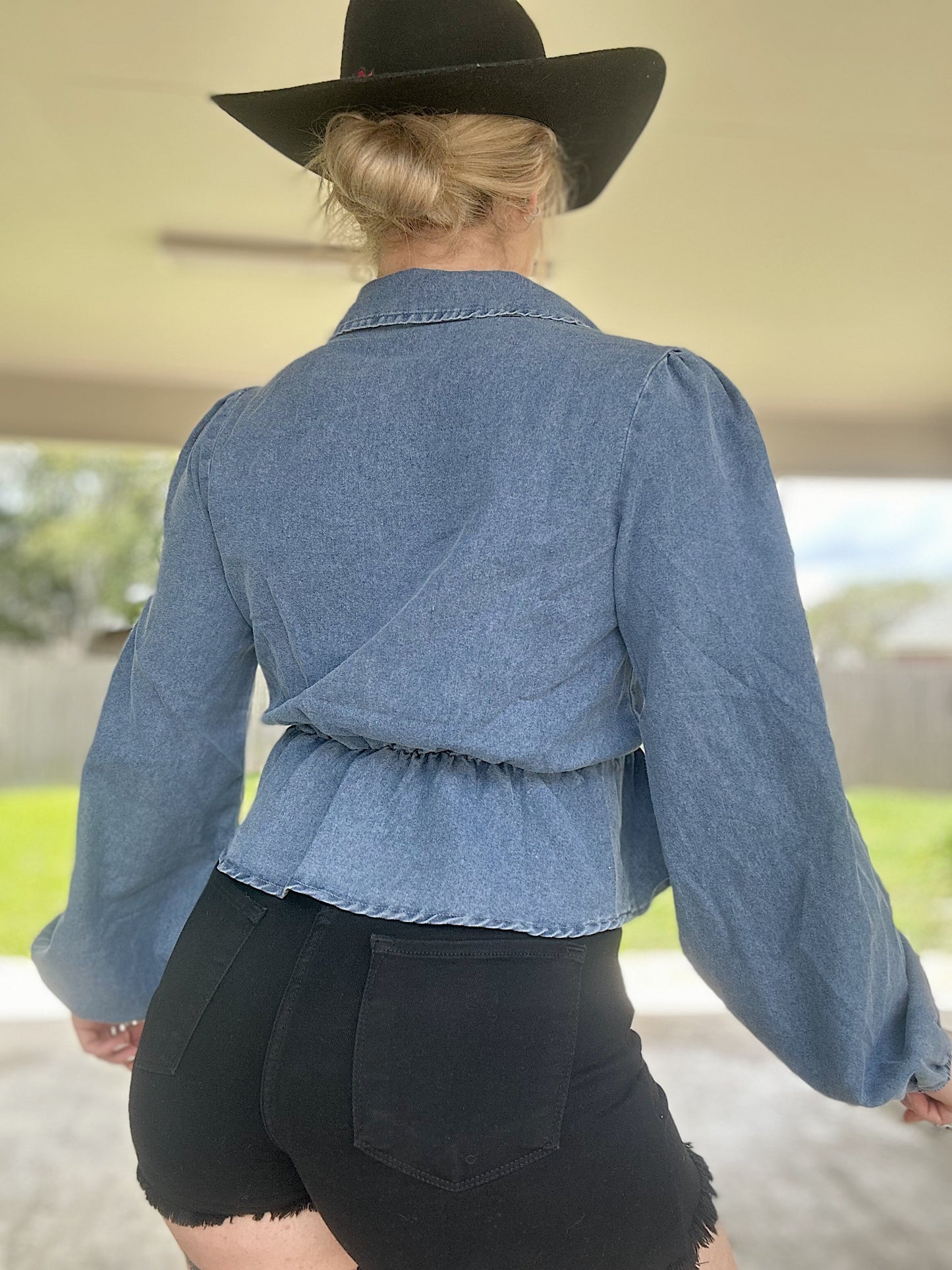 The Denim Long Sleeve