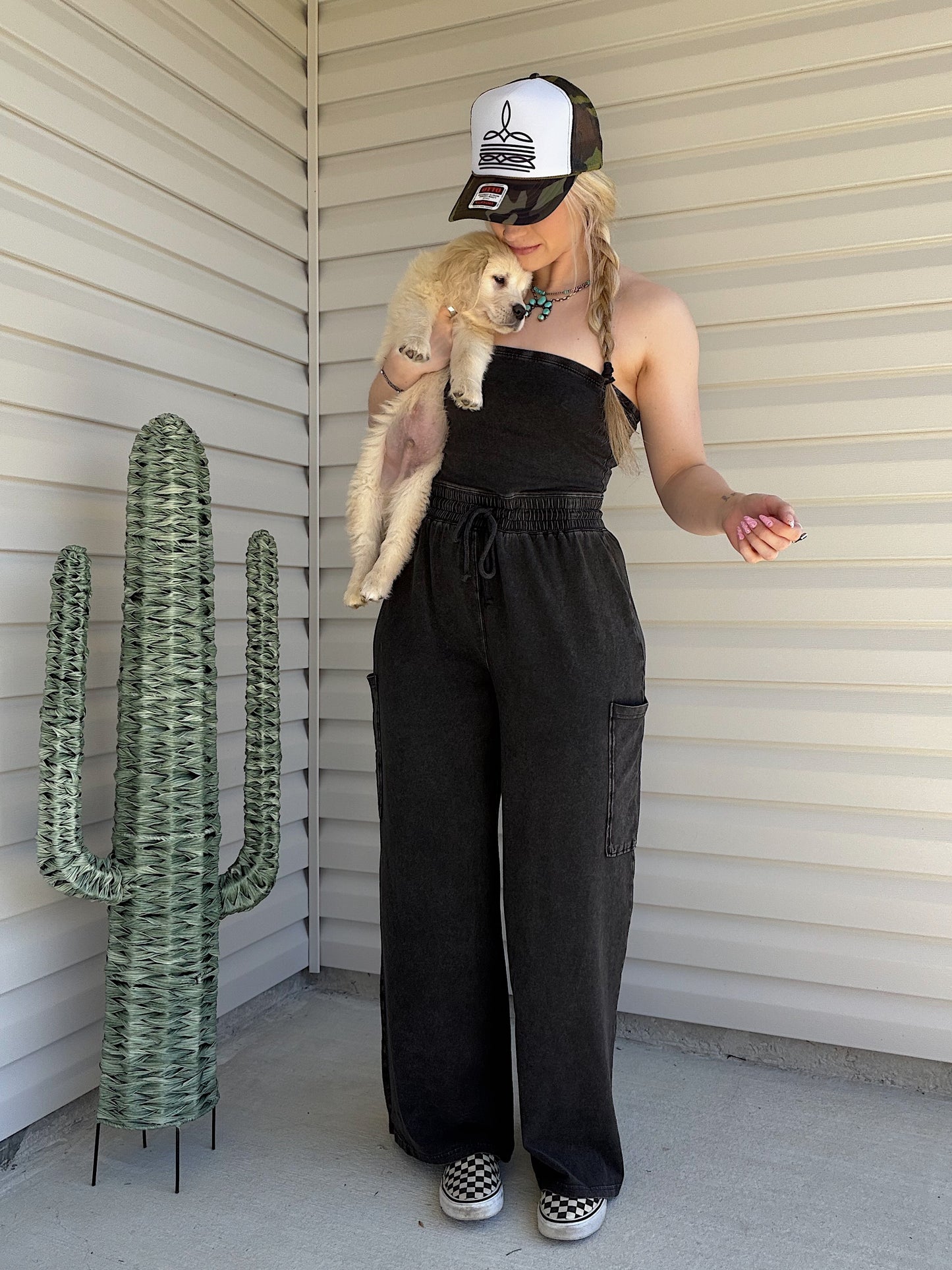 Wide-Leg Jumpsuit