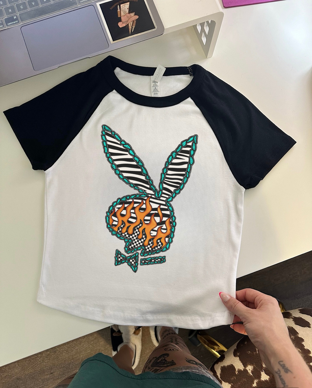 Punchy Bunny Baby Tee
