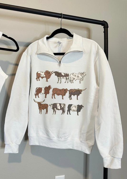 Callin’ Cattle Quarter Zip