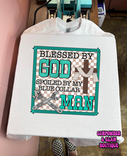 Load image into Gallery viewer, Blessed &amp; Spoiled Tee or Crewneck
