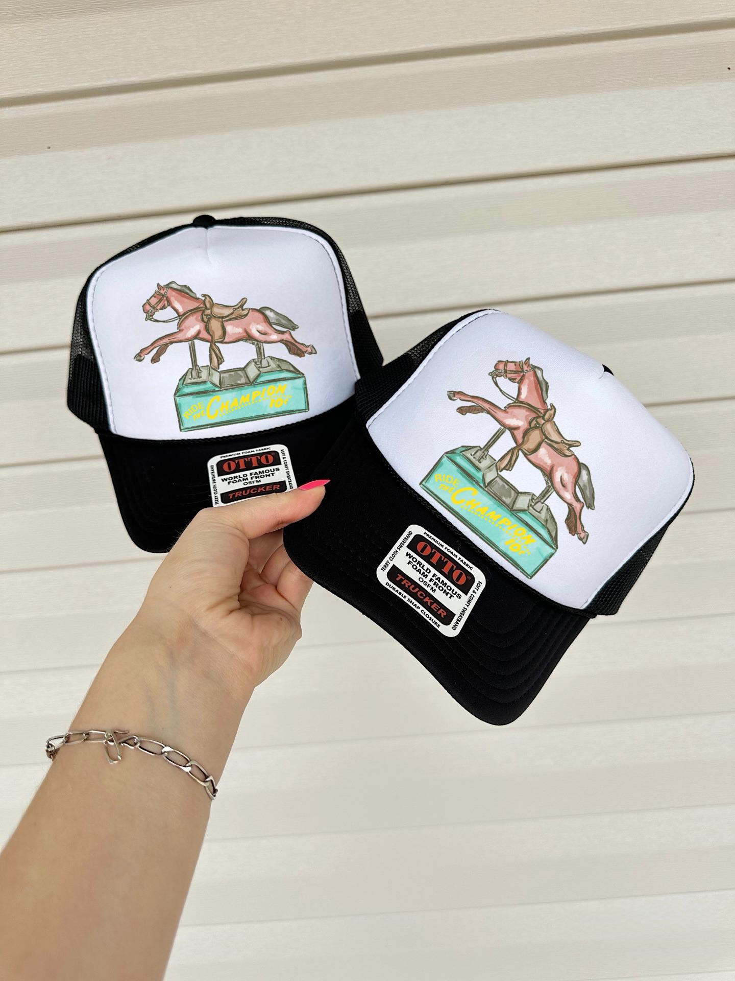 Carnival Cowgirl Trucker Hat (Multiple Color Options)
