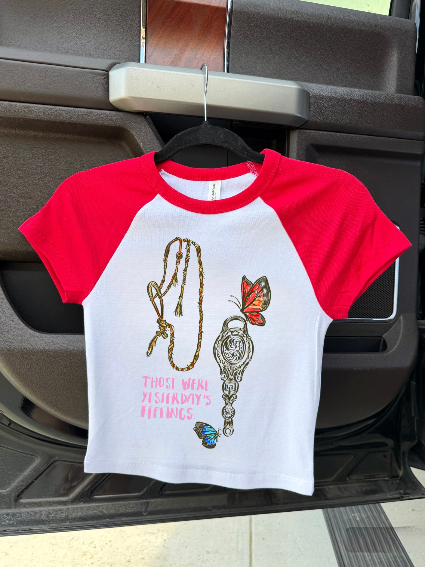 Those Were Yesterday’s Feelings Baby Tee