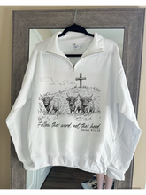 Load image into Gallery viewer, Follow The Word Quarter Zip
