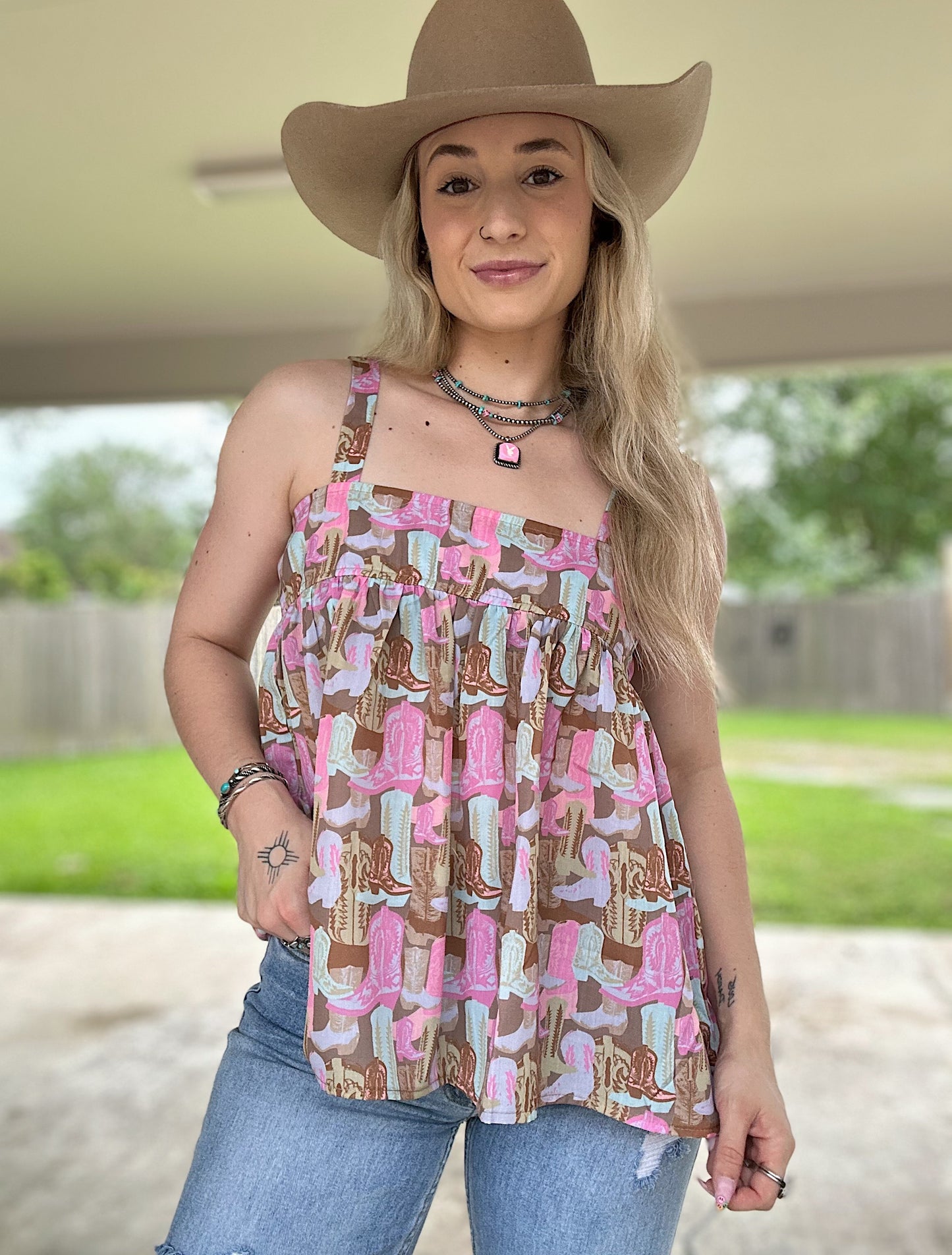 The Rodeo Ruffles Tank