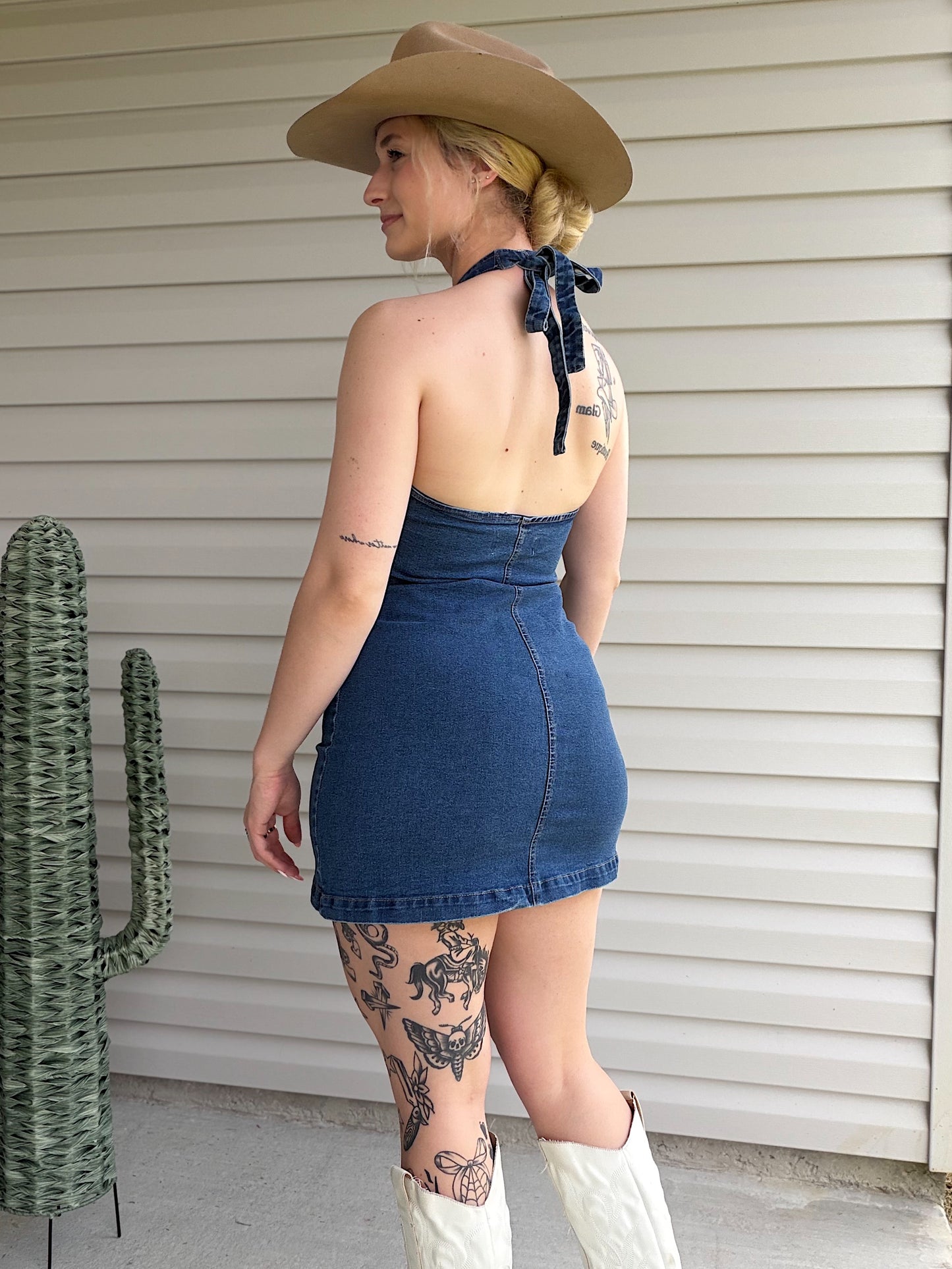 The Bluebell Denim Dress