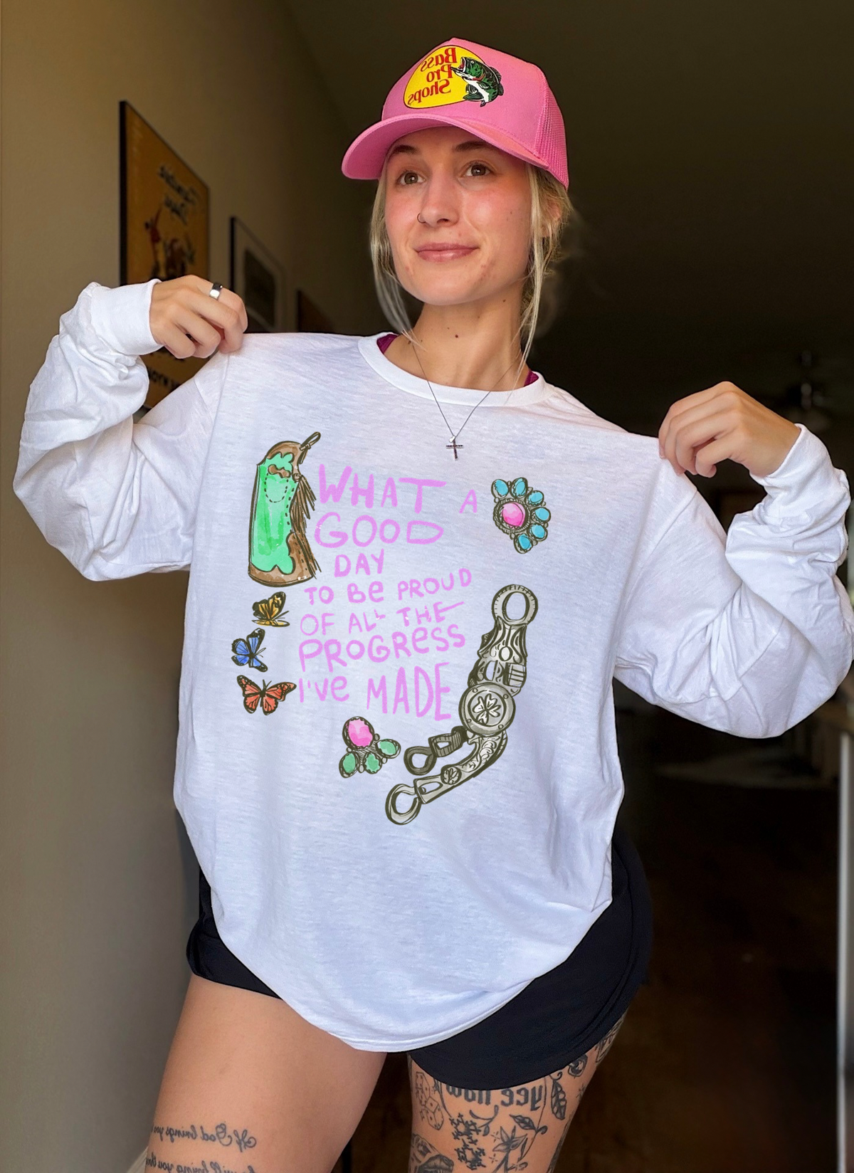 What A Good Day Long Sleeve Tee