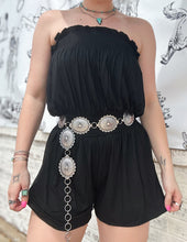 Load image into Gallery viewer, Black Strapless Romper
