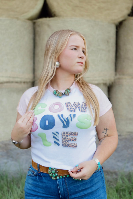 Cowboys Lie Baby Tee