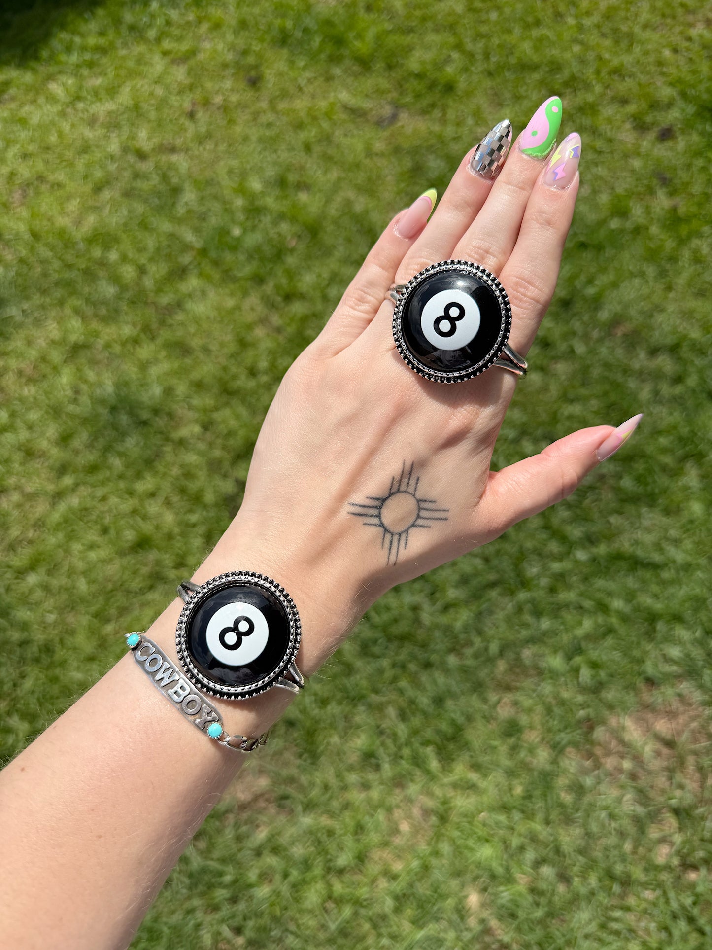 8 Ball Cuff