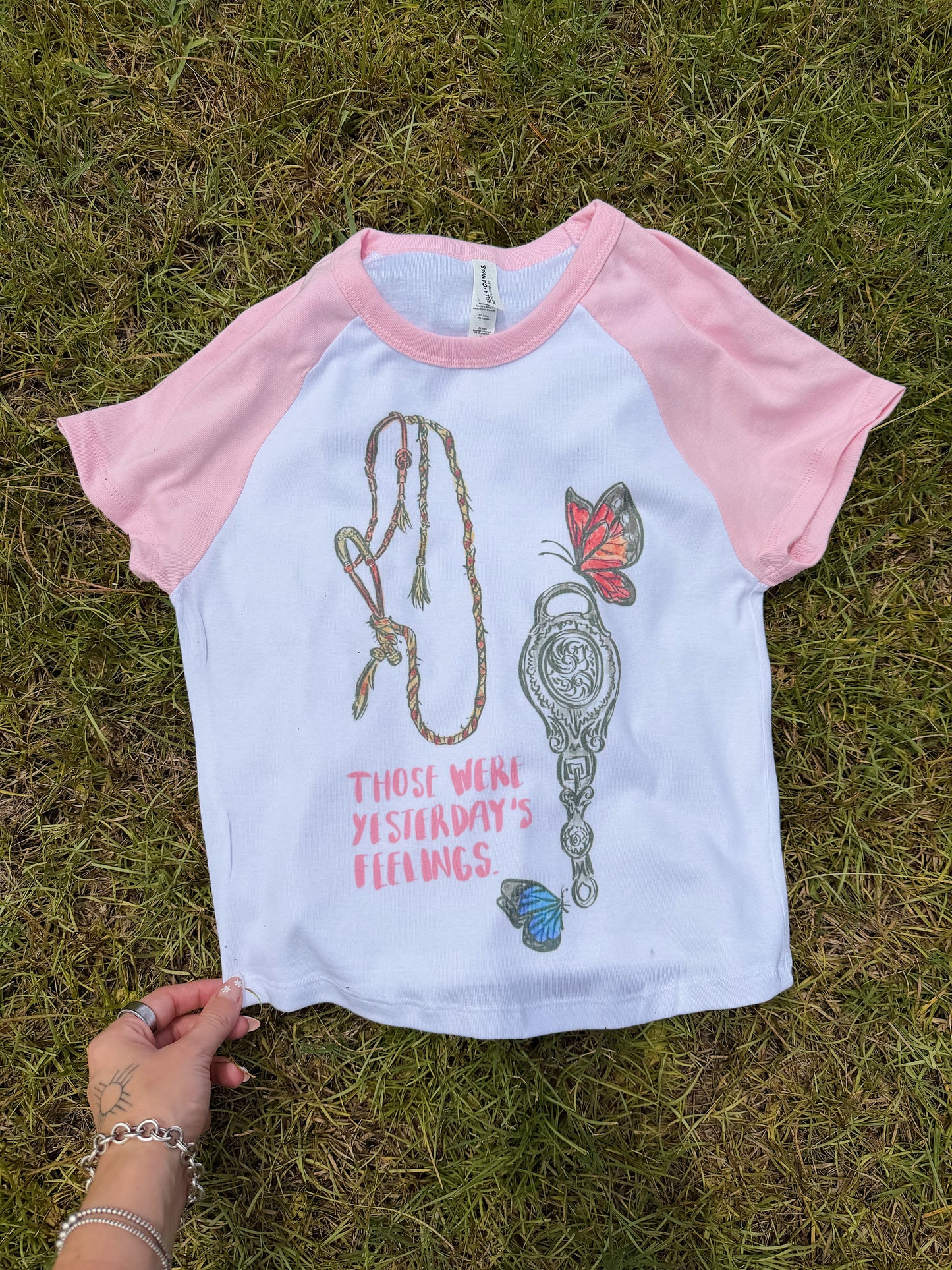 Those Were Yesterday’s Feelings Baby Tee