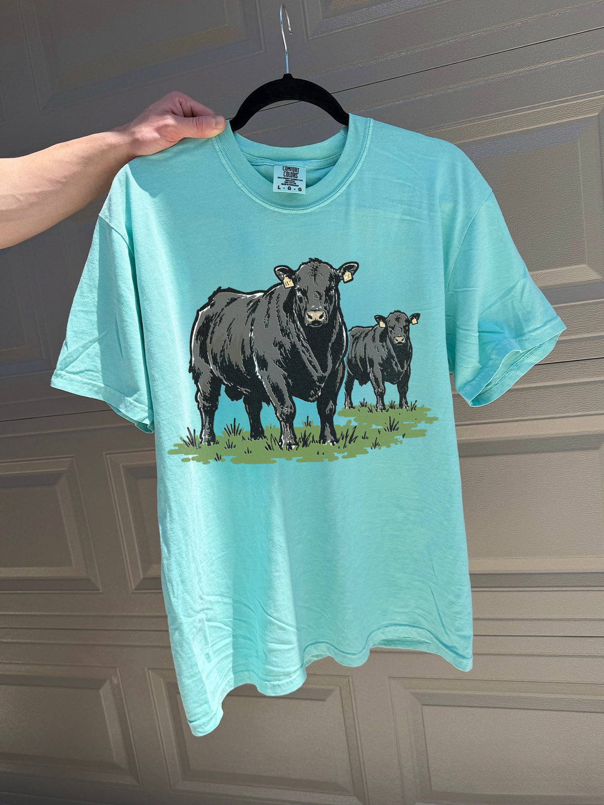 Angus Cow COMFORT COLORS TEE