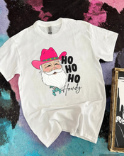 Load image into Gallery viewer, Ho Ho Ho Howdy Tee or Crewneck
