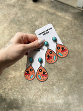 Load image into Gallery viewer, Leather Earrings (Cherries)
