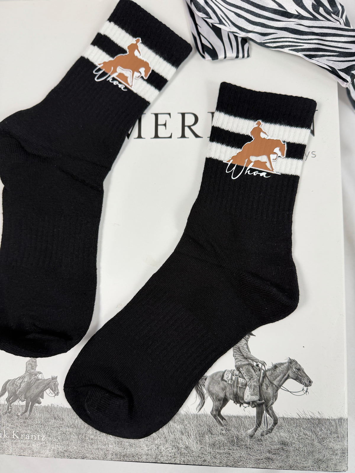 Whoa Cowboy Socks