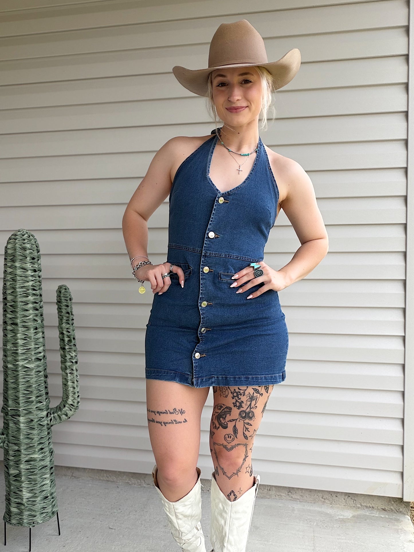 The Bluebell Denim Dress