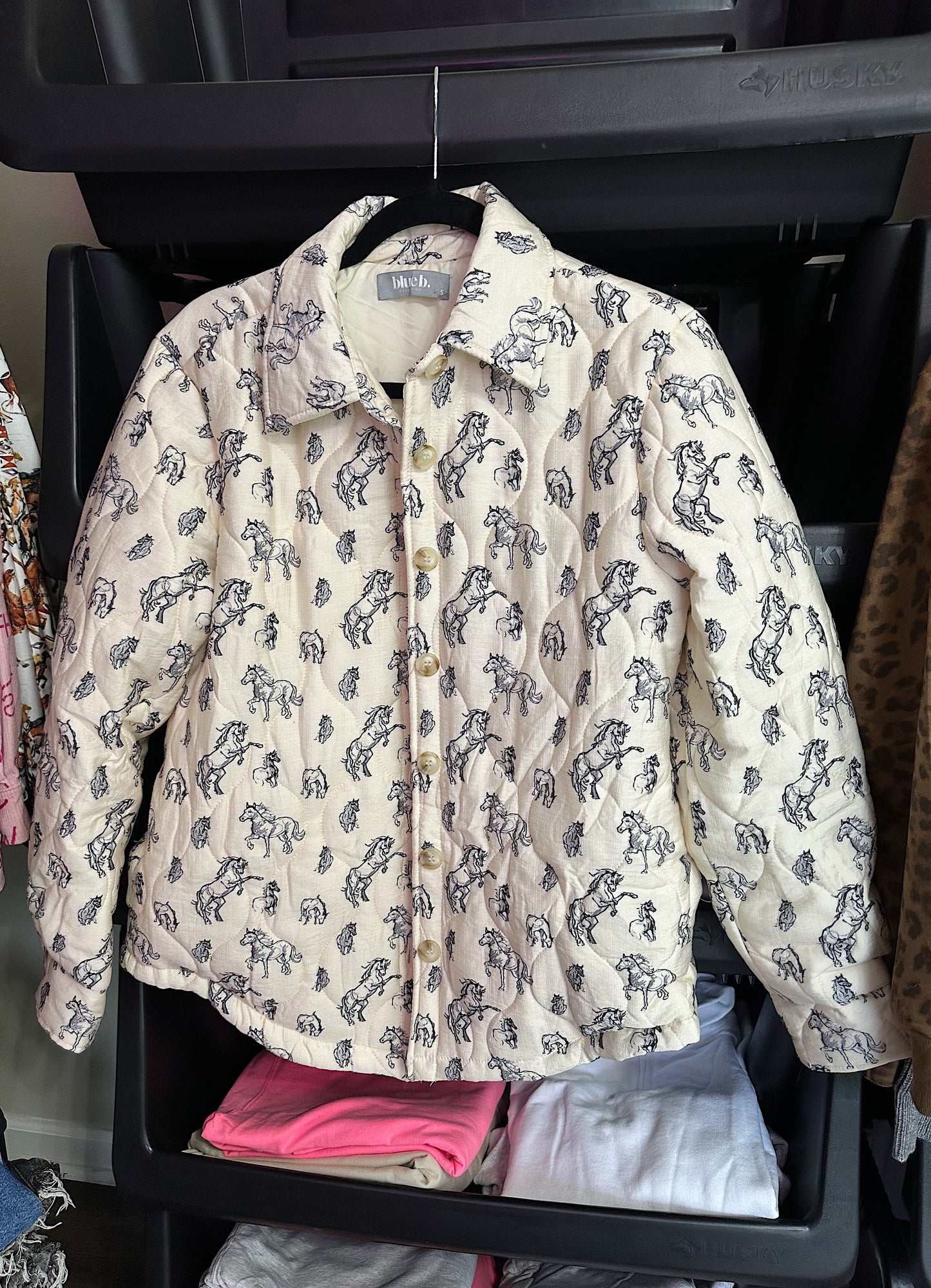 Quilted Pony Jacket