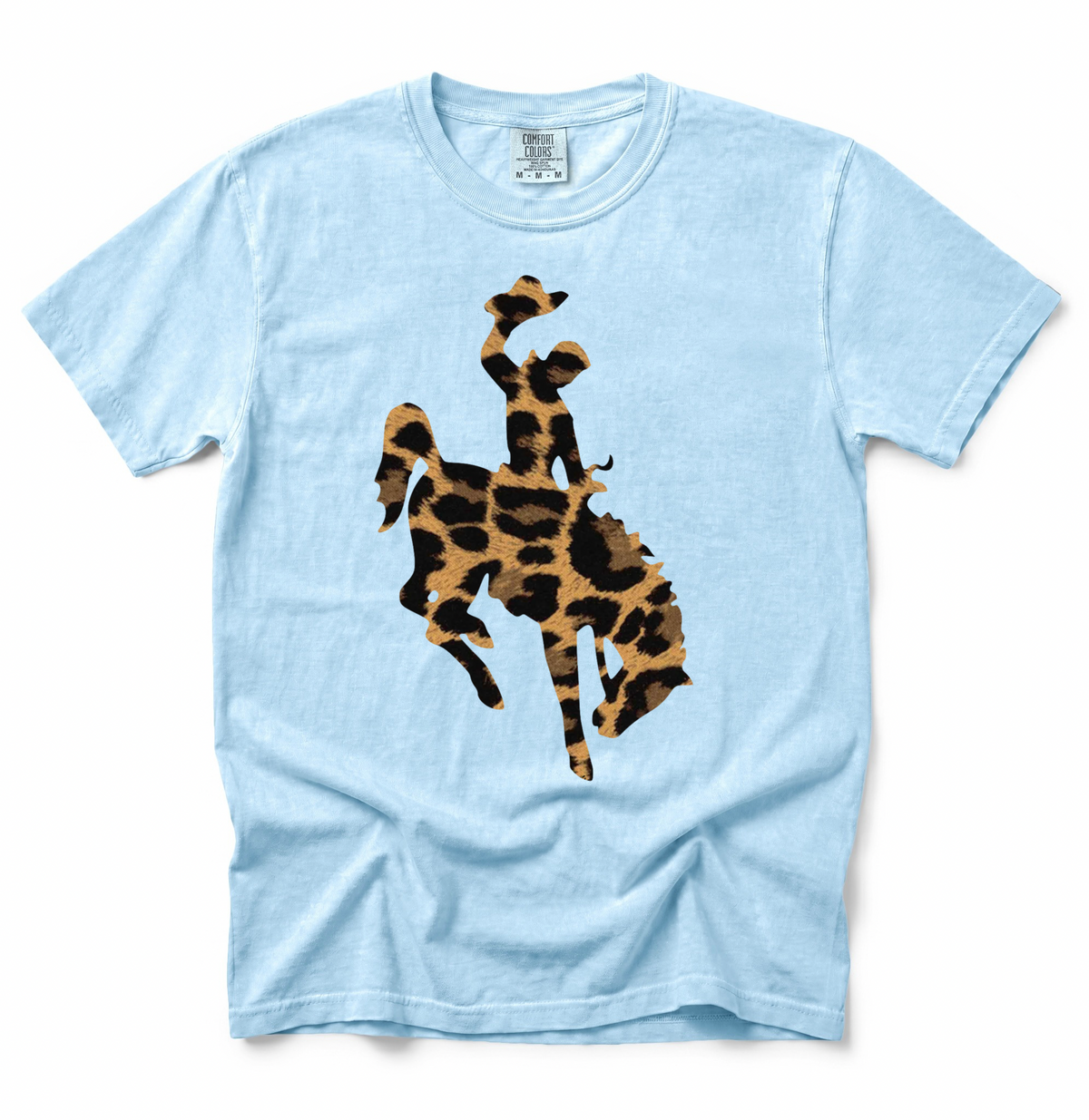 Leopard Cowboy COMFORT COLORS TEE