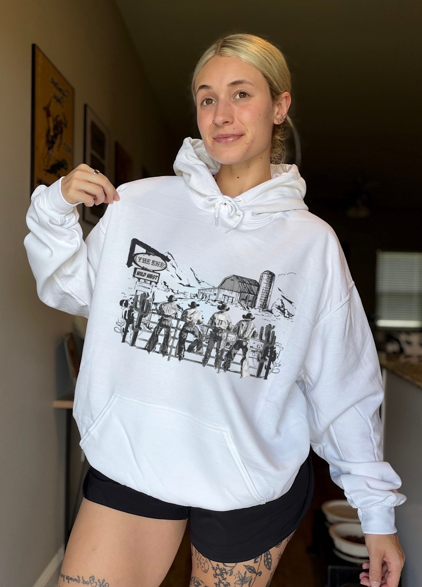 The Cowboy Scene Hoodie