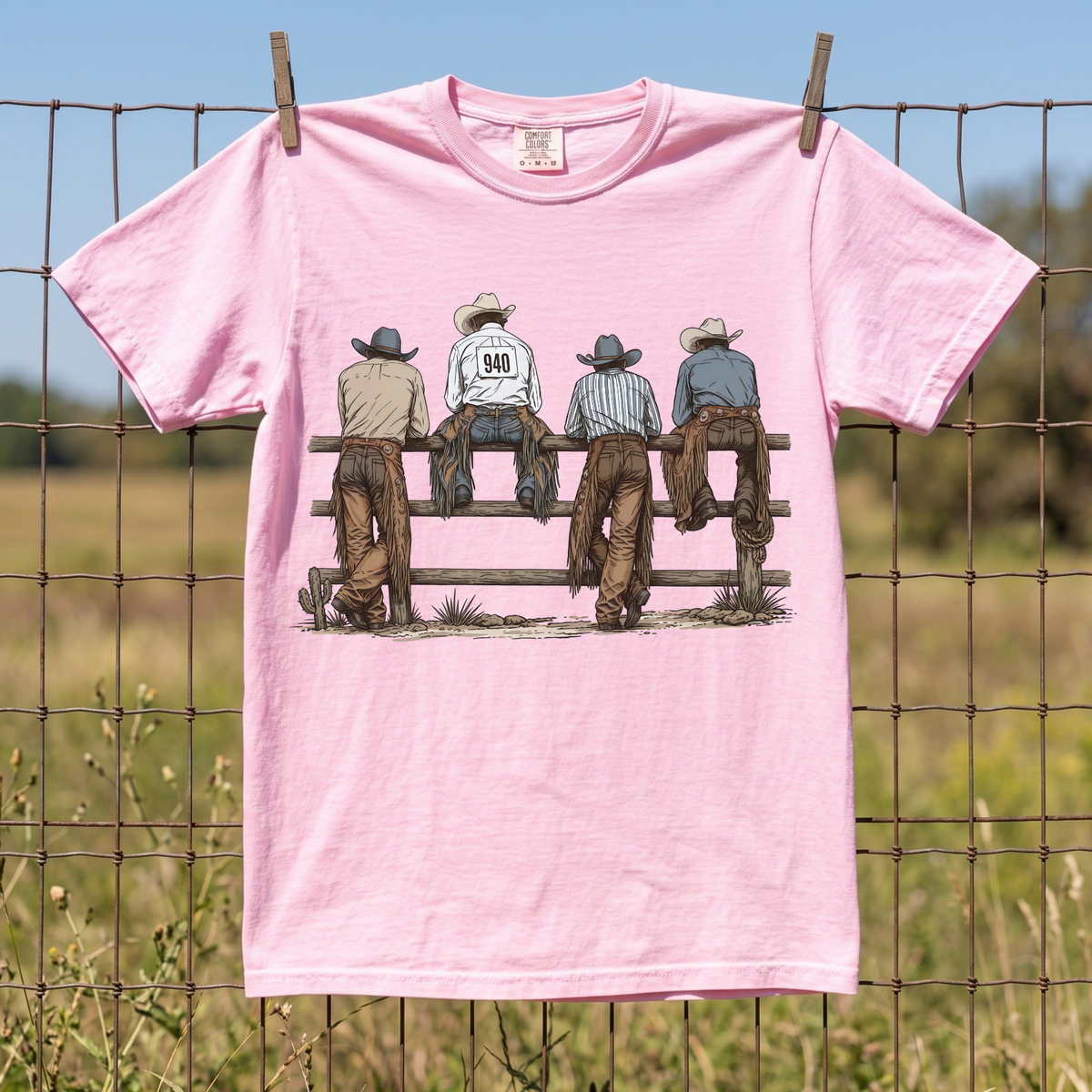 Cowboy Roundup COMFORT COLORS TEE