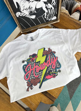 Load image into Gallery viewer, Neon Howdy TEE or CREWNECK
