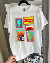 Load image into Gallery viewer, Western Stamp Collage Tee or Crewneck
