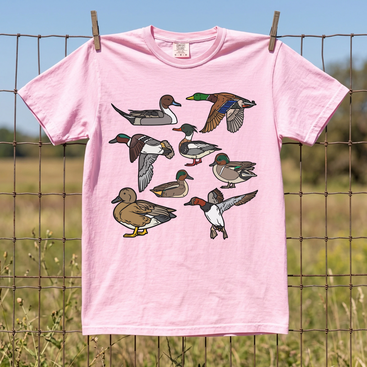Duck Collage COMFORT COLORS TEE
