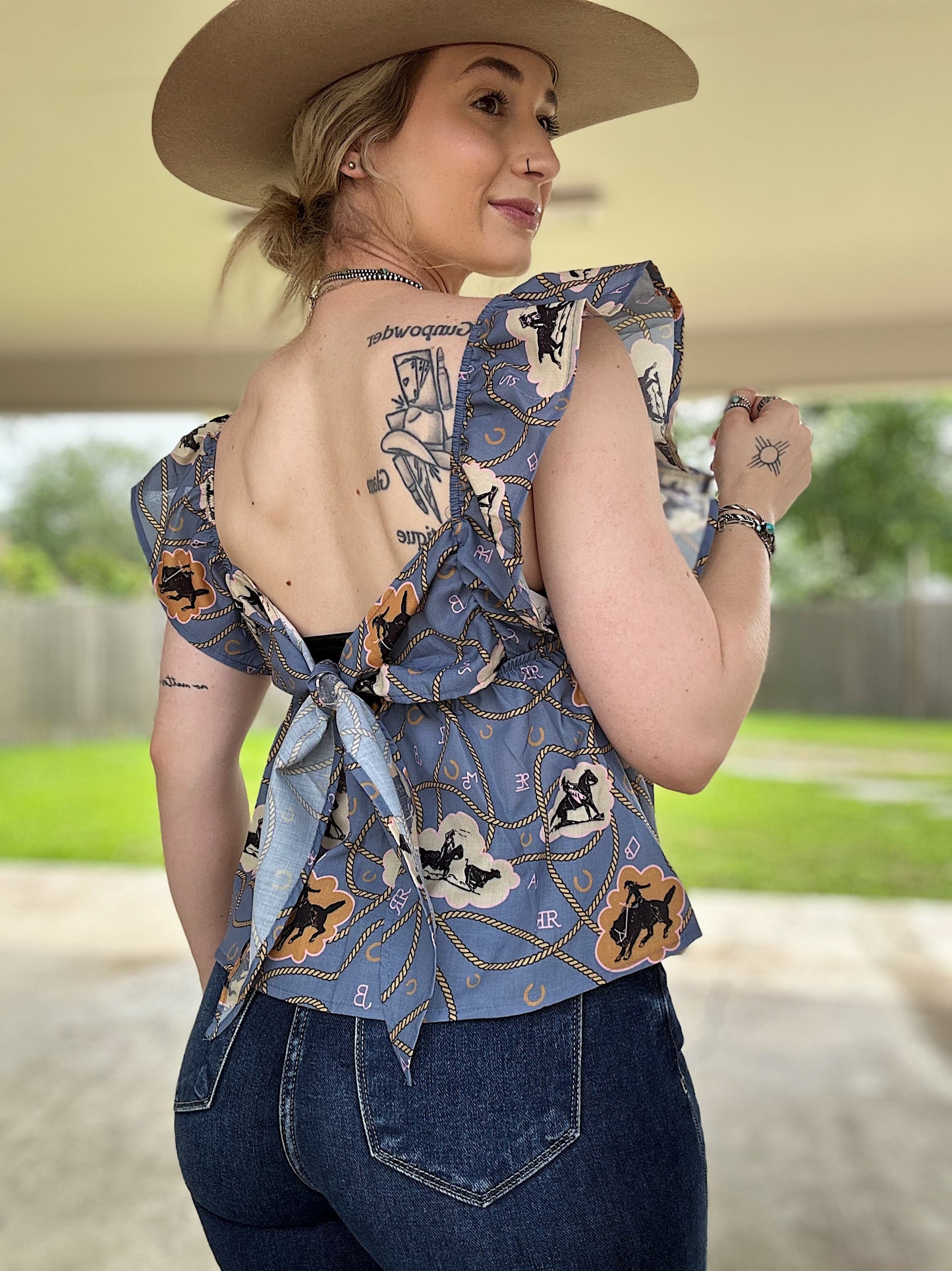 Lady Lasso Top