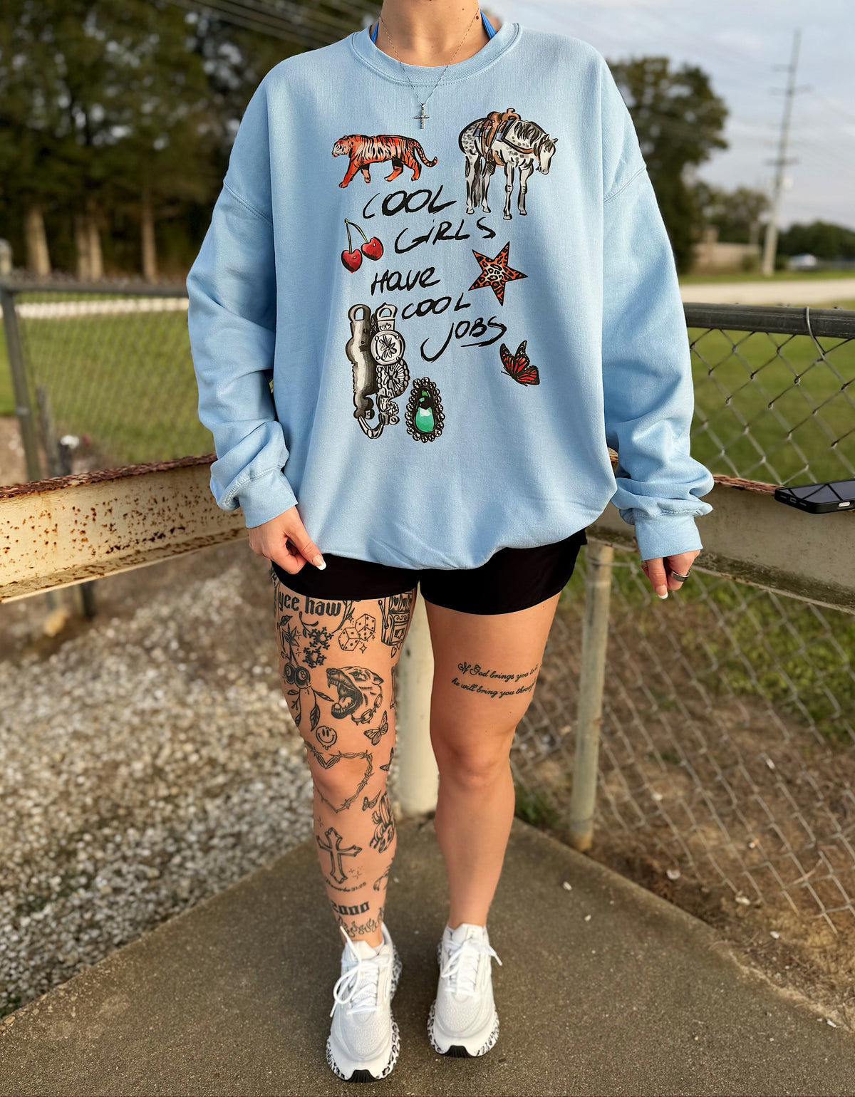 Cool Girls, Cool Jobs Crewneck