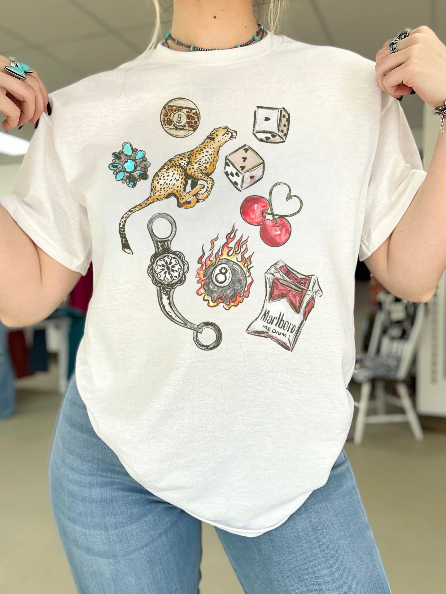 Roll The Dice TEE or CREWNECK