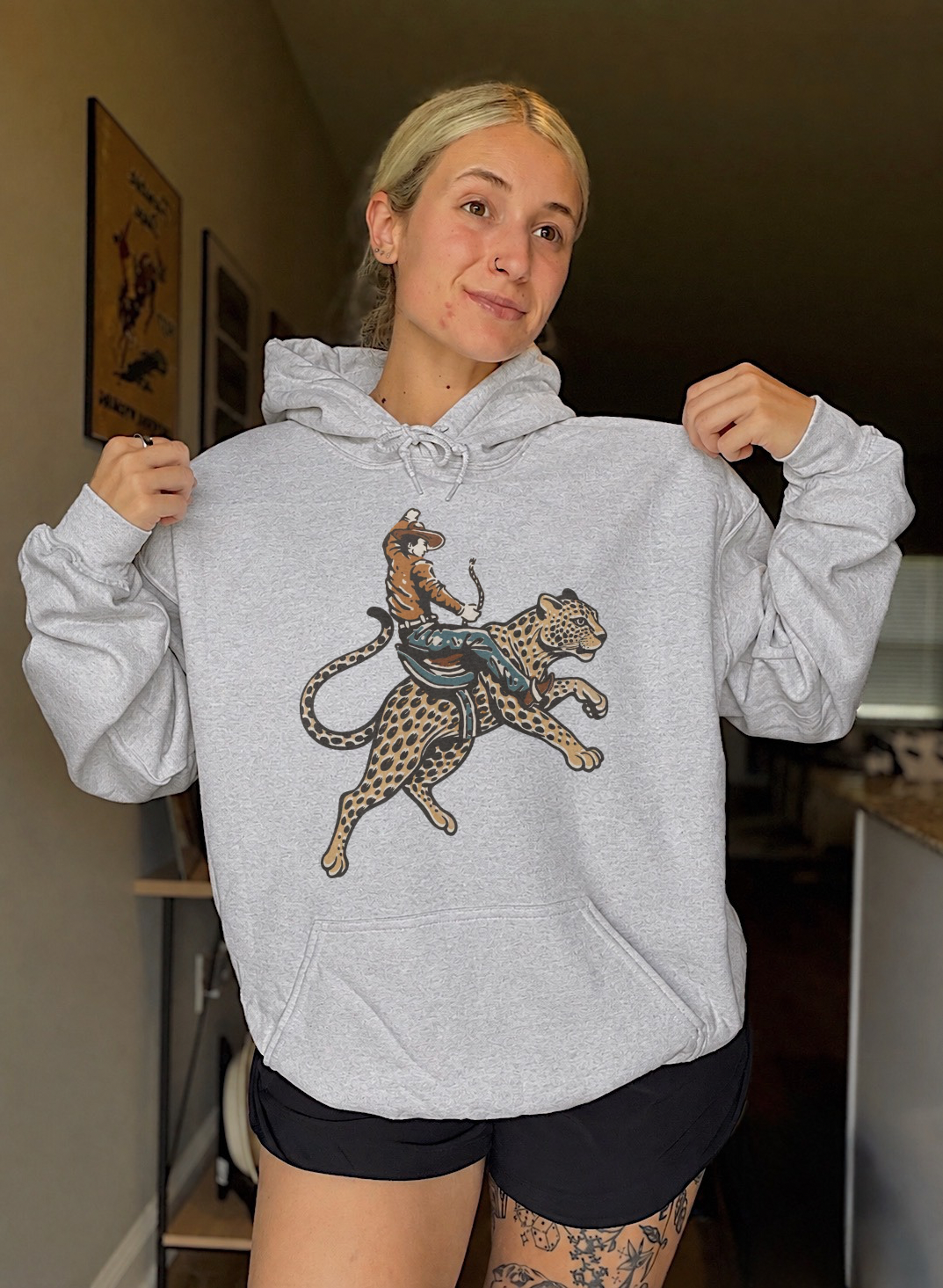Cowboy Jaguar Hoodie