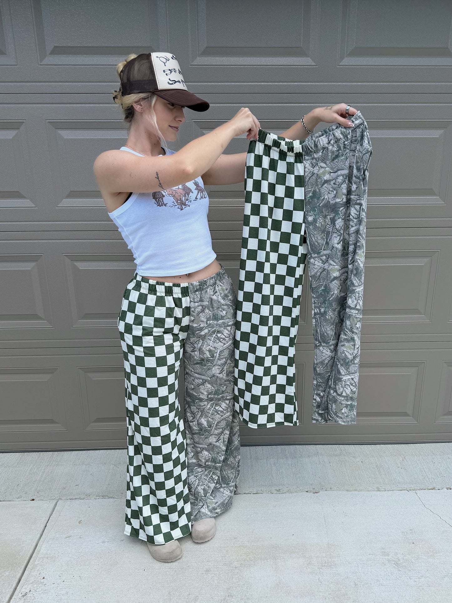 The Check Mate Camo Pants