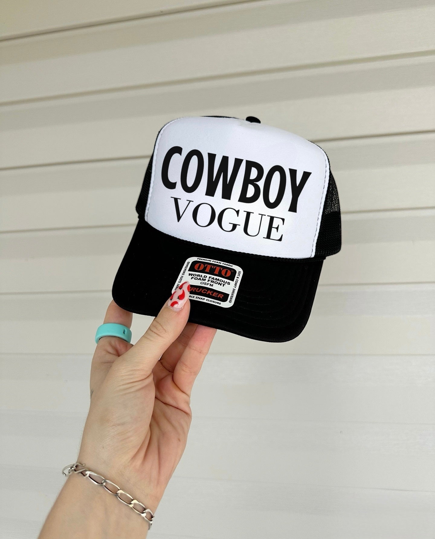 Cowboy Vogue Trucker Hat (Multiple Color Options)
