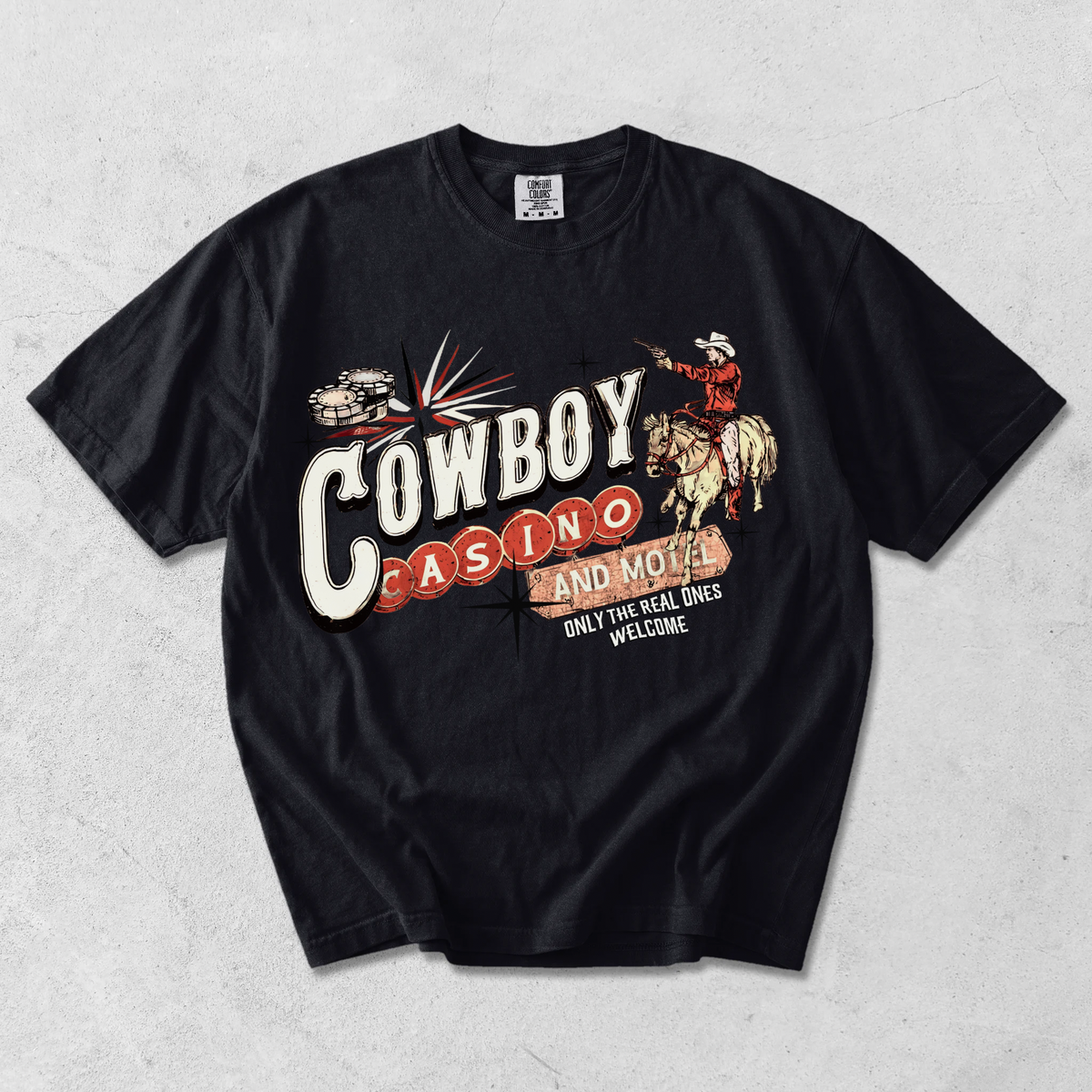 Cowboys Casino COMFORT COLORS TEE