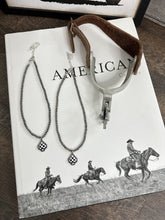 Load image into Gallery viewer, Checkered Spade Choker
