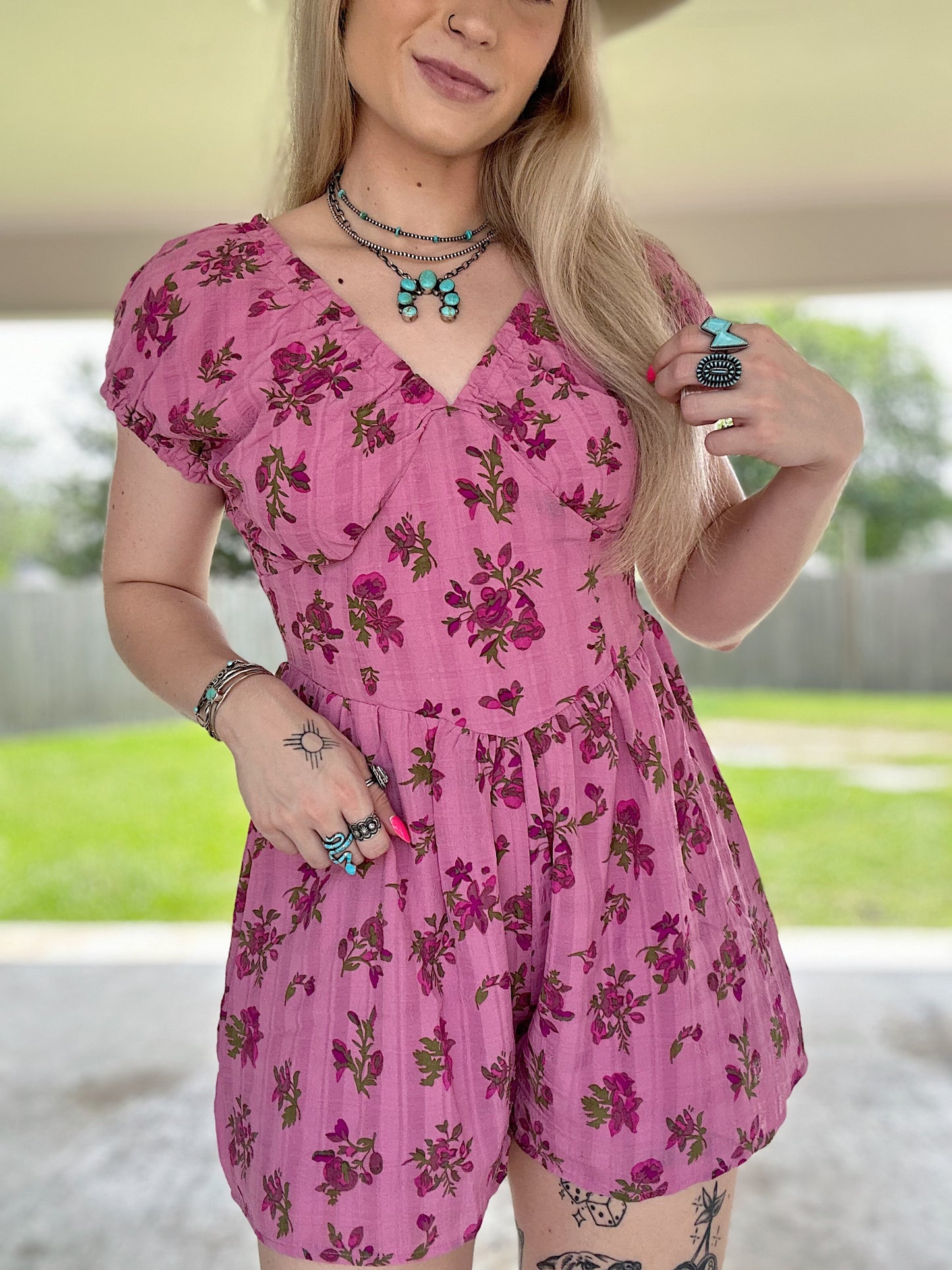 The Magnolia Romper