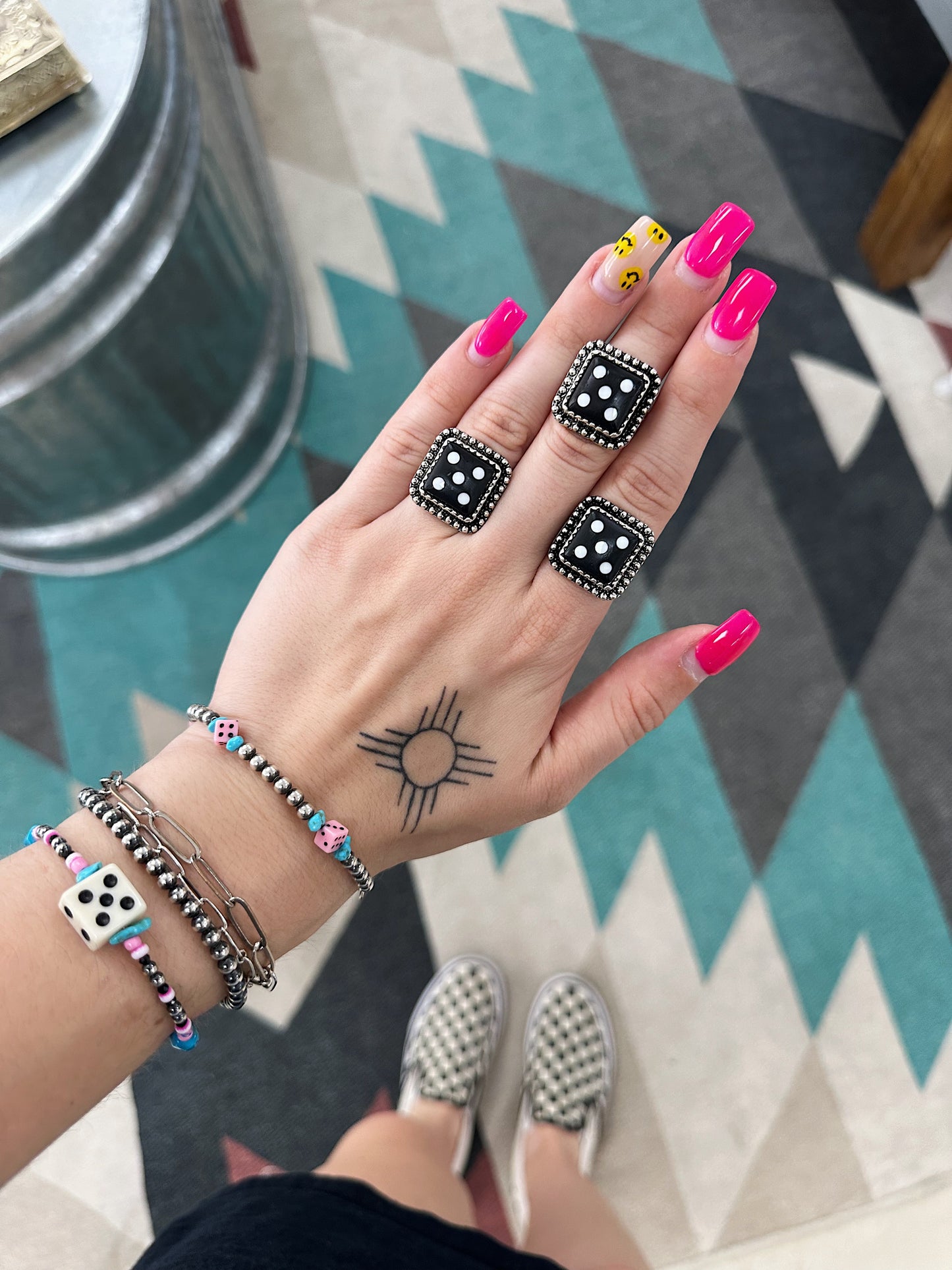 The Dice Ring (Black)
