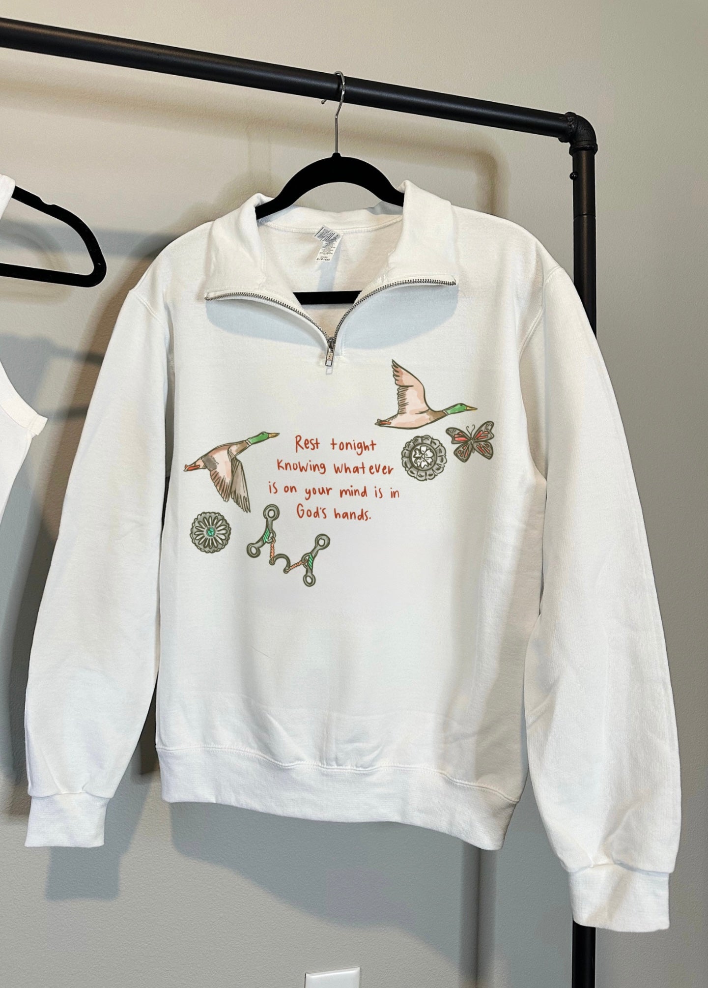 In God’s Hands Quarter Zip