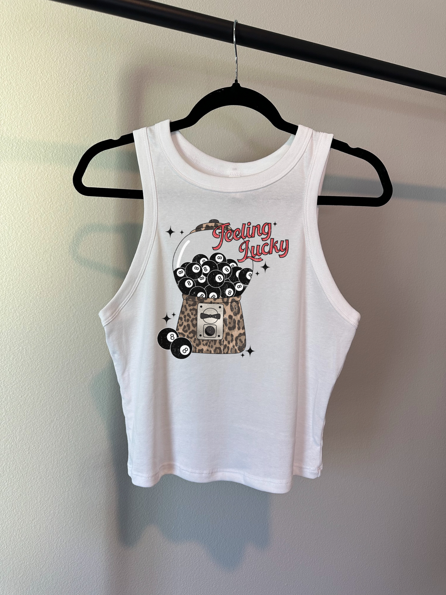 Feeling Lucky Cropped Tank
