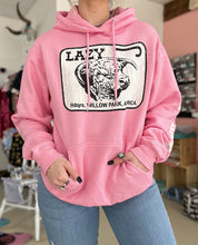 Load image into Gallery viewer, Pink Lazy J Hoodie
