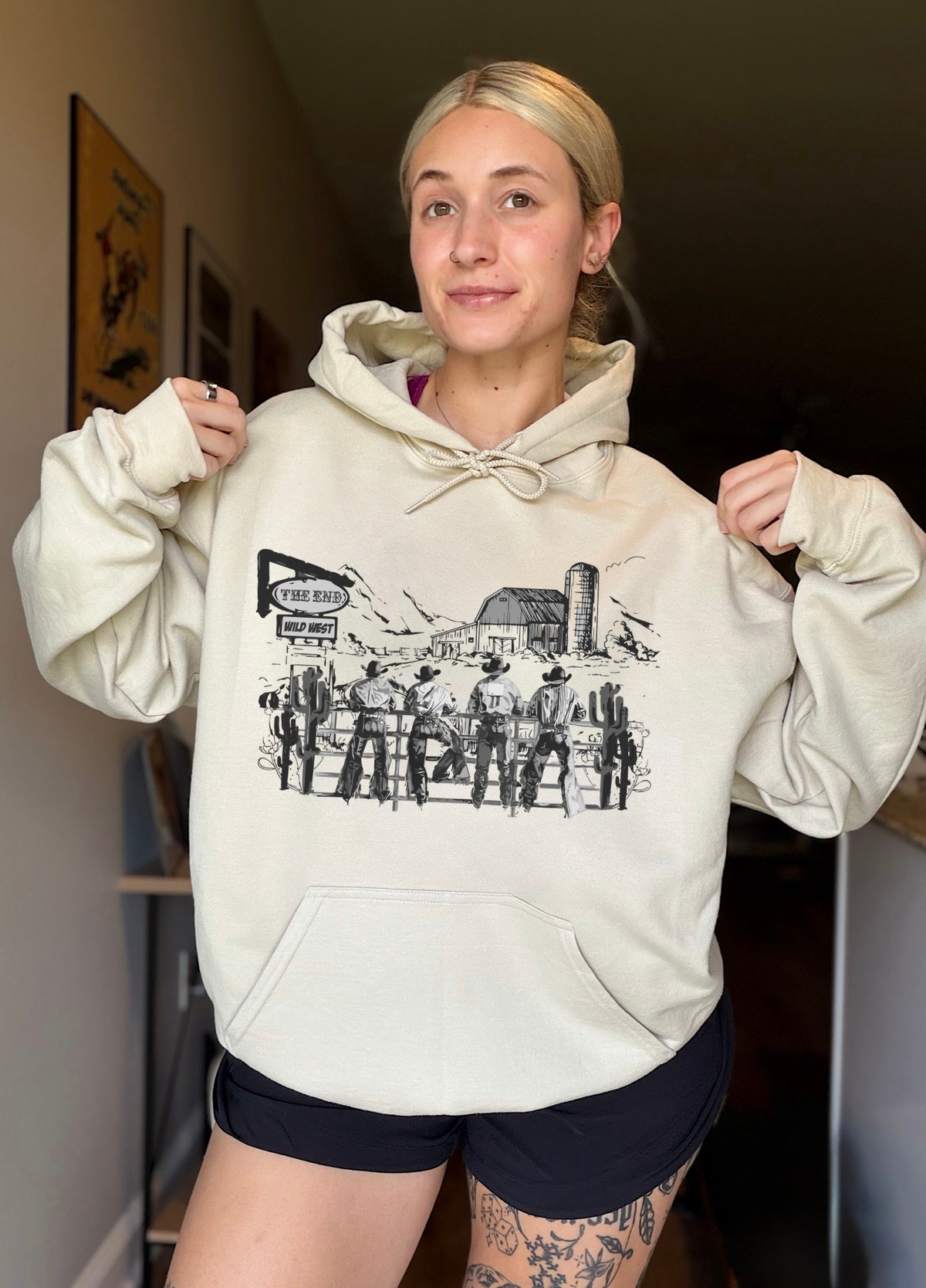 The Cowboy Scene Hoodie