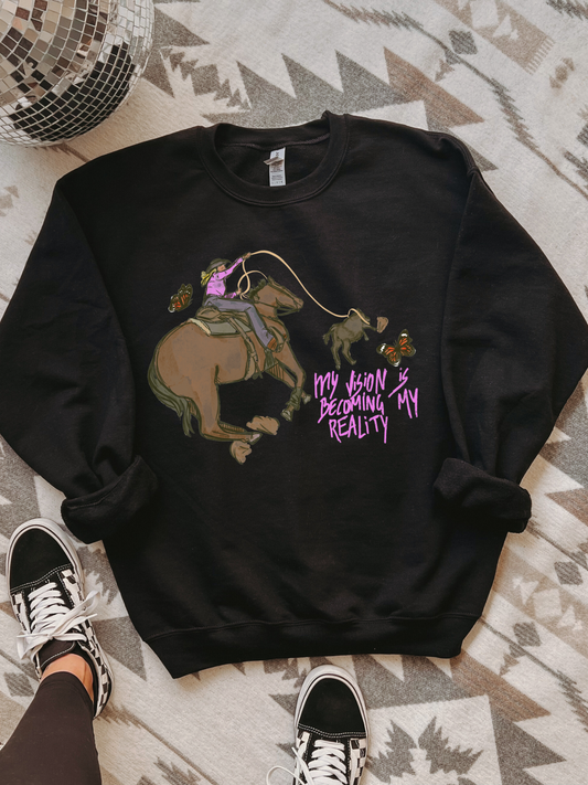 Vision To Reality Crewneck