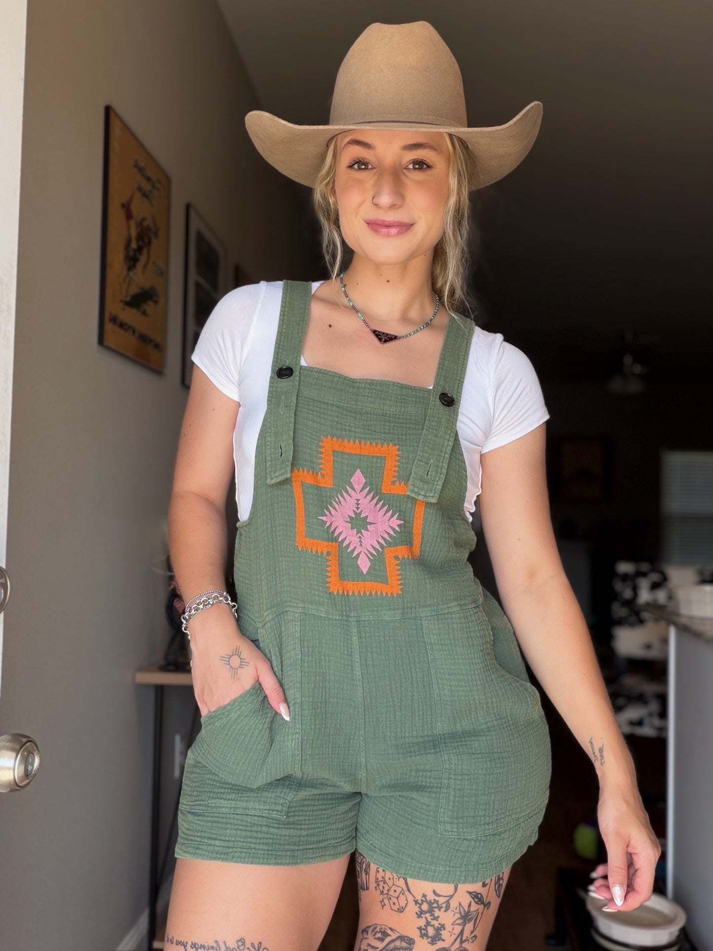 The Desert Sage Romper