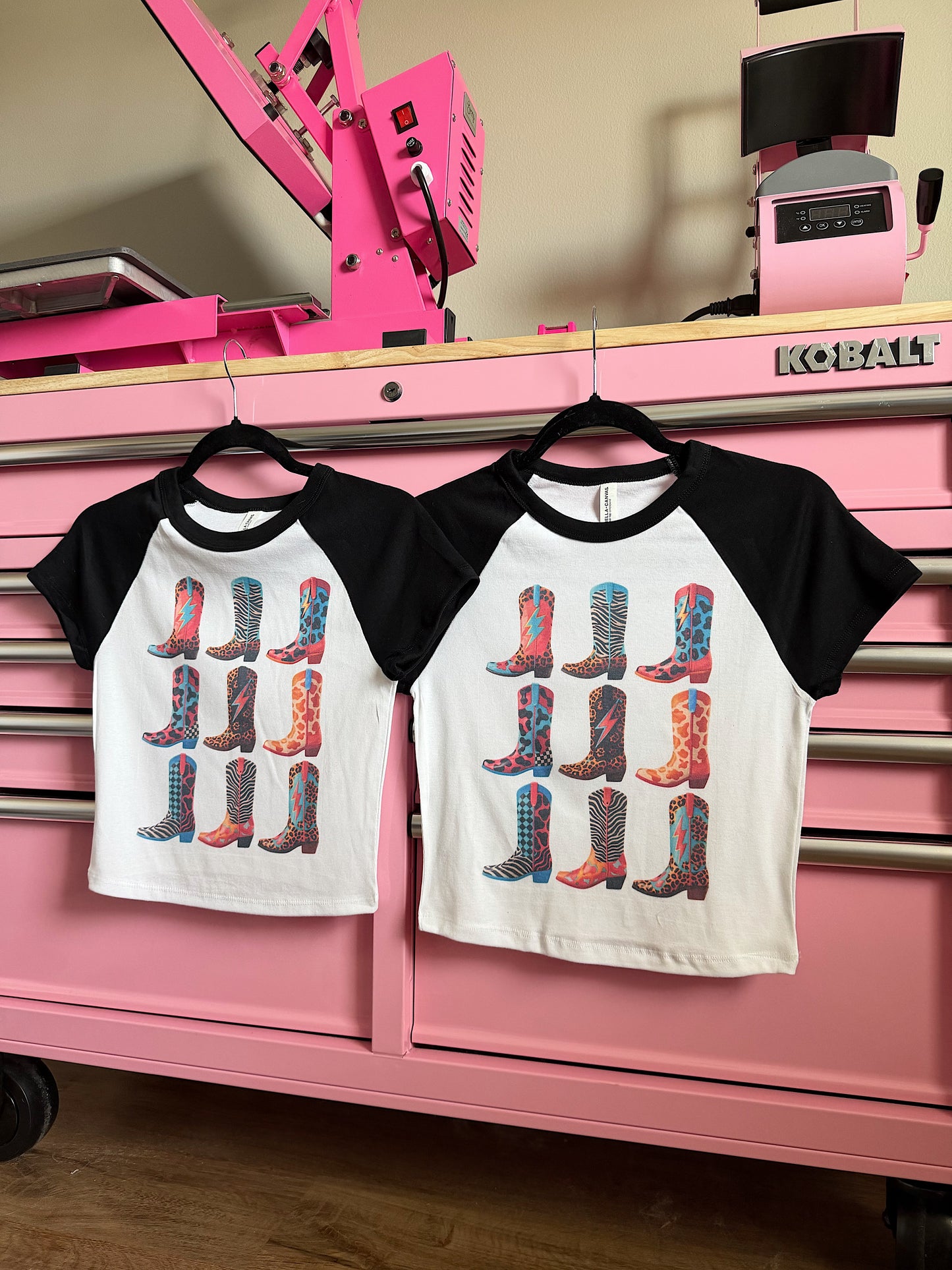Funky Boots Baby Tee