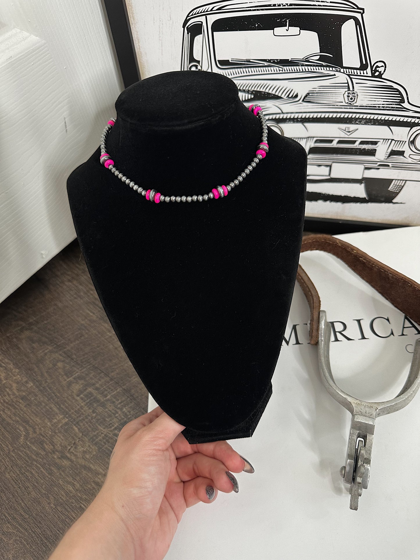 Pink Choker